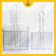 BBQ Grill Fish Rack Chicken Fish Grill BBQ Clipper Chicken Fish Burner