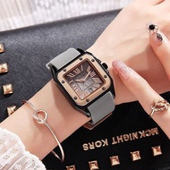 GUOU Women Watches 8154 Fashion Elegant Ladies Quartz Bracelet Waterproof Silicone Watch Women Wrist