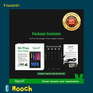 ที่ชาร์จถ่าน 2025 V3.0 Vapcell S4 Plus ที่ชาร์จถ่านเอนกประสงค์ Li-ion / Ni-Cd / Ni-MH ชาร์จไว ฟังค์ช