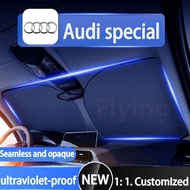 Audi sun visor Windshield Sunshade UV protection high-quality Car Front Window Sunshade Cover Car su