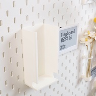 อุปกรณ์เสริมสำหรับจัดเก็บของ SKADIS ของ IKEA ที่มีช่องรูปทรงกลม Iluma TEREA ตู้เสื้อผ้าแบบแขวนได้