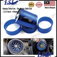 Simota Twin Fan / Air Intake Twin Fan ( 2.5 Inch / 63mm )
