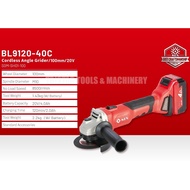KEN 20V Brushless Cordless Angle Grinder 100MM BL9120-40C Handheld Powerful Wood Metal Cutting, Grin