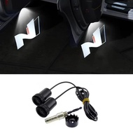 For Hyundai N Badge Light N Logo Door Light For Hyundai ix35 ix25 i40 IX30 I10 Tucson Sonata 2pcs Hy