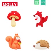 Suitable For crocs Shoe Buckle cross Moving Flower Decoration Accessories jibbitz jibbitz crocs croc