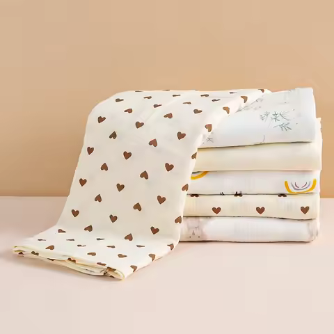 Upgraded Muslin Swaddle Blanket Cotton Muslin Square Soft Large Muslin Swaddles Muslin Cloths for Ba