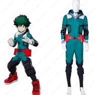 Anime Cosplay Boku No My Hero Academia Academy Jumpsuit Jackets Izuku Midoriya Wig Hair Mask Gym Sui
