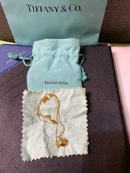 二手 Tiffany&amp;Co. 18K金 相思豆項鍊