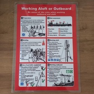 331525 Working aloft or outbord 480x330mm code 482