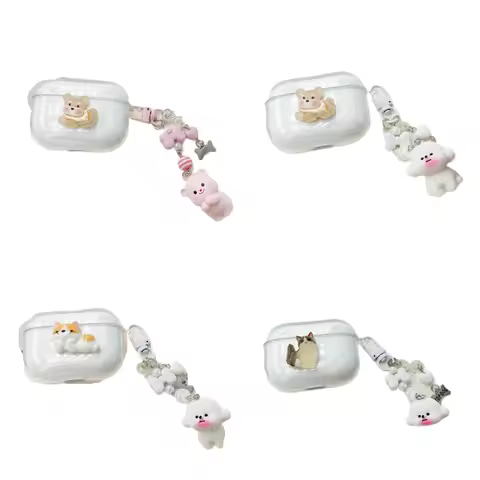 Cute dogs Case for JBL Wave 200 / TUNE BEAM2 /TUNE FLEX 2/ BUDS 2 case for JBL Wave BEAM2 Silicone e