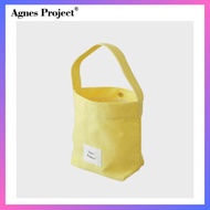 [Agnes Project] Small Peanut Tote Bag_Lemon