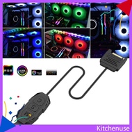 DIJUAL Rgb Sata 3pin Strip Kipas Lampu Kabel 5v kc Kontroler Led Cpu T