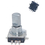 EC11 360 Degree Rotary Encoder Switch With Push Button 30 Positions 5pin for SMD