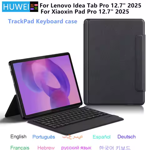 Magic Keyboard For Lenovo Idea Tab Pro 12.7" 2025 Case for Lenovo Xiaoxin Pad Pro 2025 TB-373FU TB37