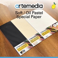 Artemedia A4 Pastel Paper 160gsm 8 Sheets Drawing Paper for Oil Pastel & Soft Pastel