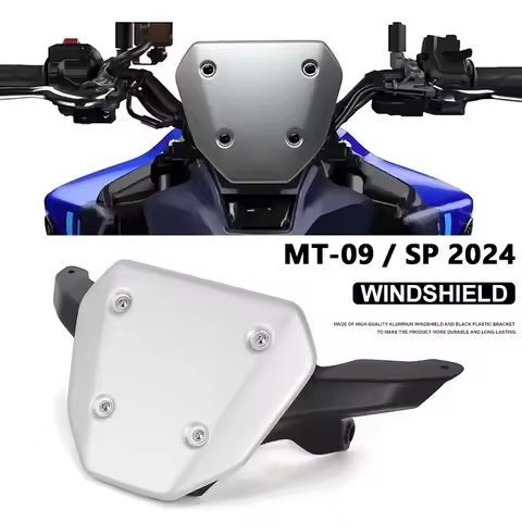 mt09 Motorcycle Accessories For YAMAHA MT09 MT-09 mt-09 MT 09 SP 2024 New Windshield Wind Deflector 
