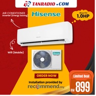 [Installation Provided] HISENSE HAIER Air Conditioner 1hp 1.5hp 4 Star & 5 Star Aircond 冷气机  AIR CON