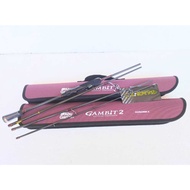 ABU GARCIA GAMBIT 2 SPINNING/BAITCASTING(BC) 4 PIECES TRAVEL ROD