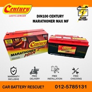 [ Installation Provided ] DIN100L | LN5 | Century Marathoner MAX ] DIN100 | Car Battery Bateri Keret