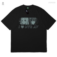 DJA Kaos I Love NTR AV Uma Musume Narita Top Road Admire Vega T-Shirt Anime Manga Clothes