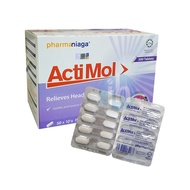Pharmaniaga Actimol Paracetamol 650mg - 1 strip (10's)