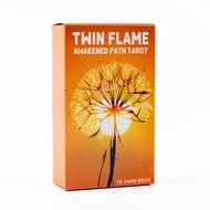 Twin Flame Awakened Path Tarot 78-Card Deck Meaning Oracle Card Divination Edition Board Playing Gam