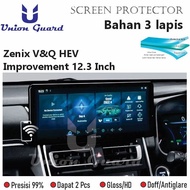 Anti-Scratch Head Unit Zenix V/Q Improvement 12.3 Inch 2025 Hybrid Film 3 Layers