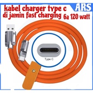 100% Super Fast hp charger charger Cable 120W 6a type c