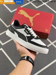 彪馬 PUMA Caven Dime 復古簡約 輕便 低幫 運動 休閑 板 貨號:384953-10 黑白