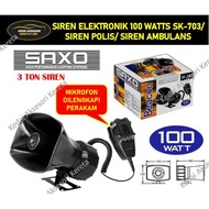 Siren Elektronik 3 Ton & Mikrofon / Eletronic Talking Siren /Ambulance Siren /Polis Siren HORN 100Wa