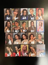 TWICE Tzuyu 小卡