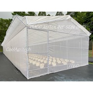 Insect Mesh Netting - 32 Mesh - 3.7m x 60m (White)