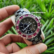 Jam tangan Teiwe swiss TW 5003DS-B05L natural diamond dial sapphire crystal
