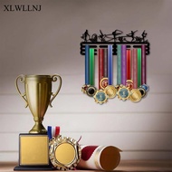 XLWLLNJ Wall-Mounted Medal Display Stand, Wall-Mounted Holder for Runner's Medals