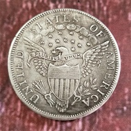 1800 Koin Peringatan Elang Amerika Liberty Hadiah Pesta Souvenir Koin