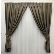 #B5 Ready Made Curtain 99%Blackout Siap Jahit Langsir Langsir RAYA Kain Tebal 100%Polyester Blackout