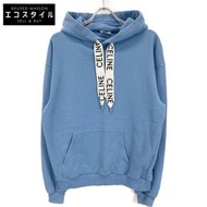 Celine 2Y468670Q 藍色寬鬆連帽衫 M