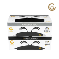 CAREU หน้ากากอนามัยแคร์ยู สีดำ ทางการแพทย์ (นุ่มพิเศษ เหมาะสำหรับผิวระคายเคืองง่าย) กล่อง 40 ชิ้น มีแบบสายคล้องหูสีดำและสายคล้องหูสีขาว
