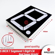 7 Segment 5 INCH CA Super Bright KEM Original LED SEVEN SEGMENT easywa53