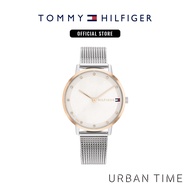 Tommy Hilfiger Pippa Silver Stainless Steel Mesh Bracelet Analog Watch TH-1782666
