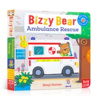 New Version busy ambulance Bizzy Bear ambulance rescue Bizzy Bear ambulance Cardboard Game Book Engl