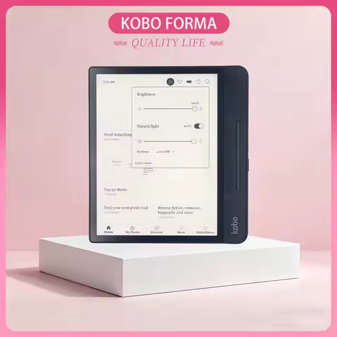 Used KOBO Forma 8” kobo ereader ebook 300PPI E-Reader Carta E-Ink screen 1440×1920 Waterproof kindle