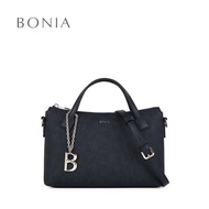 Bonia Dark Blue Carina Satchel Bag