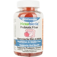 DrFormulas Nexabiotic Prebiotic Fiber Gummies Supplement for Kids Constipation Relief | Adults & Kid