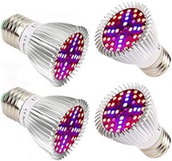 40W LED Grow Light Bulbs E26 Full Spectrum Grow Lamp Plant Light PAR20 for Hydroponics Greenhouse In
