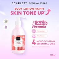 Scarlett Whitening New! Fragrance Brightening Body Lotion Bright Mood Booster Happy Whitening Lotion
