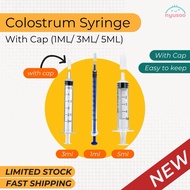 COLOSTRUM SYRINGE WITH CAP 1ML/3ML/5ML