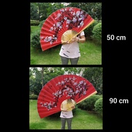 Jumbo Decorative Chinese Fan Chinese New Year Painting Fan Large Painting Fan