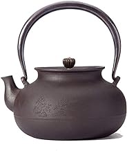 JapanCast Iron Tetsubin Teapot Teapots Handmade 1.2L Tea Set Cast Iron Tea Kettle Water Kettle Home Crafts Iron Tea Set Tea Pots for Loose Tea Tea Accessories