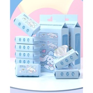 《𝟴 𝗕𝗔𝗚𝗦 / 𝗣𝗔𝗖𝗞》多用途一次性湿巾迷你无酒精儿童婴儿清洁湿巾Tisu Basah湿纸巾